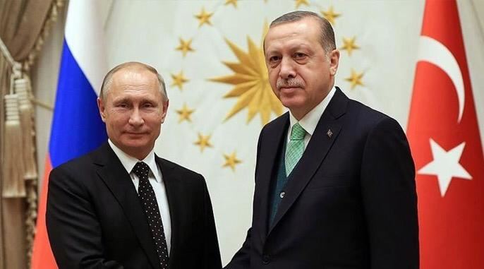 Cumhurbaşkanı Erdoğan ile Putin