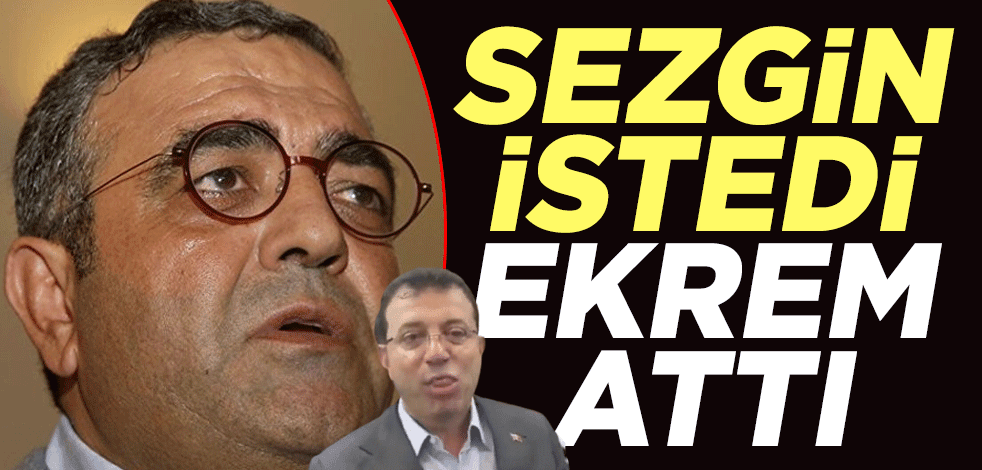 Sezgin istedi Ekrem attı!