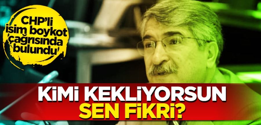 Kimi kekliyorsun sen Fikri?