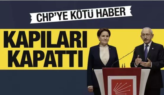 İYİ Parti de CHP