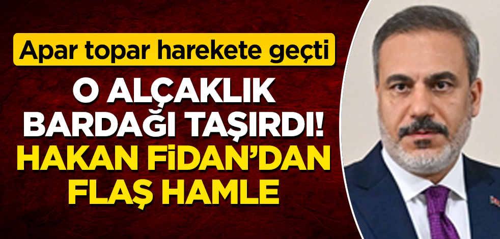 O alçaklık bardağı taşırdı! Hakan Fidan