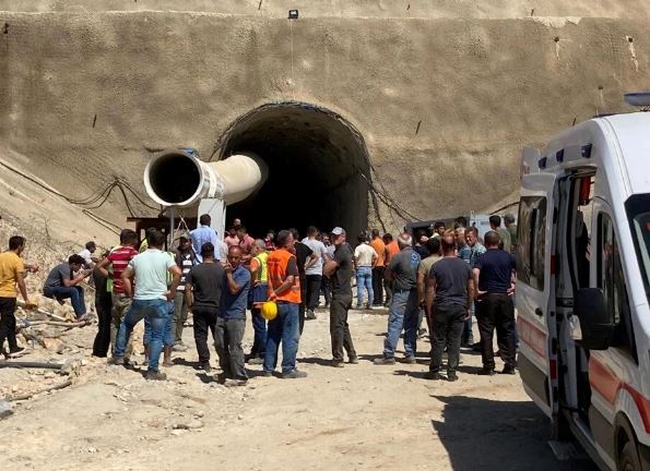 Hızlı tren şantiyesinde gaz zehirlenmesi                     