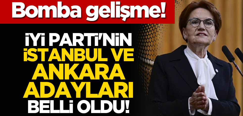 Bomba gelişme! İYİ Parti