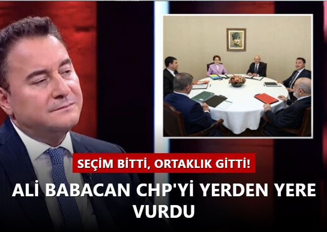 Ali Babacan’dan seçim itirafı!