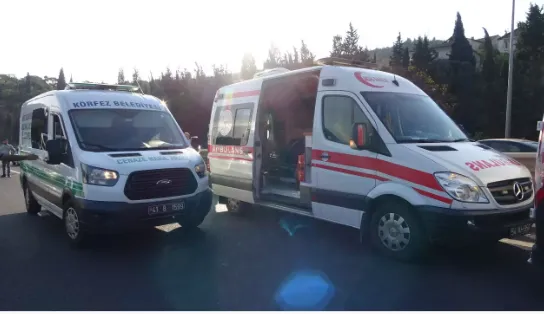 Ambulanstan atlayan 15 yaşındaki kızın feci ölümü