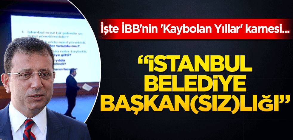 İşte İBB