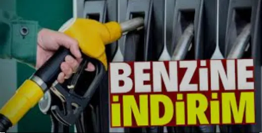 Benzine indirim geldi!