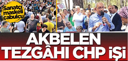 Akbelen tezgâhı CHP işi