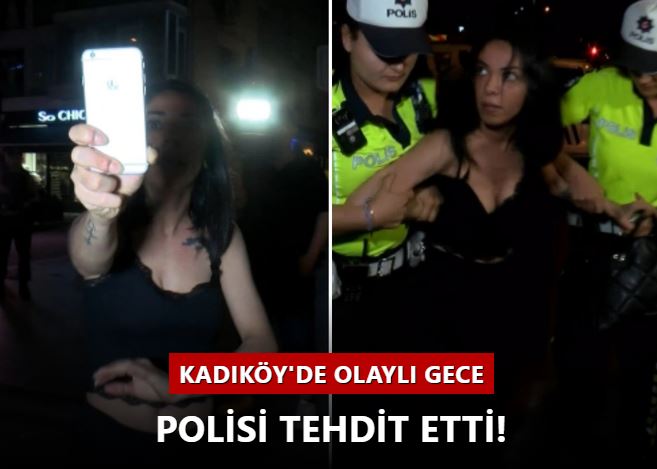 Alkollü sürücü ve arkadaşı ekipleri tehdit etti