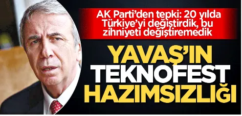 AK Parti’den tepki: 20 yılda Türkiye’yi değiştirdik, bu zihniyeti değiştiremedik!