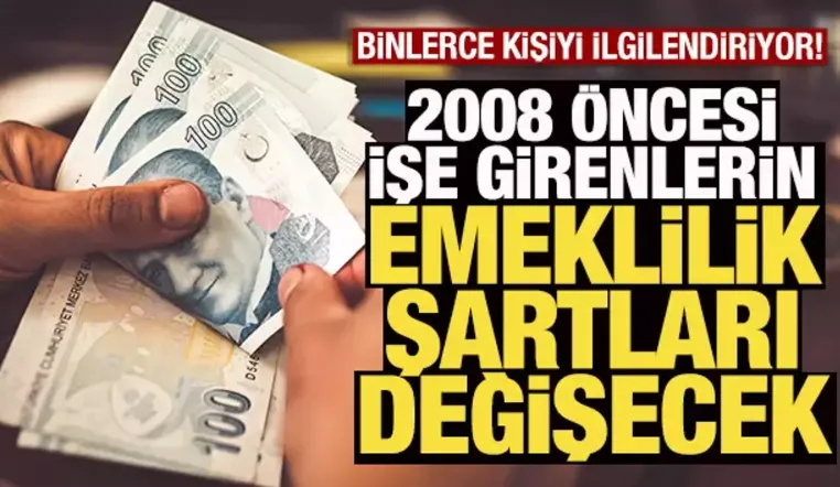 2008 öncesi işe giren engellilerin emeklilik şartları değişecek