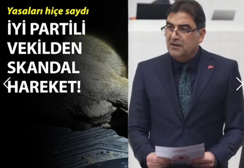 Bunu Yapan Bir Milletvekili! İYİ Parti Milletvekilinden Skandal.