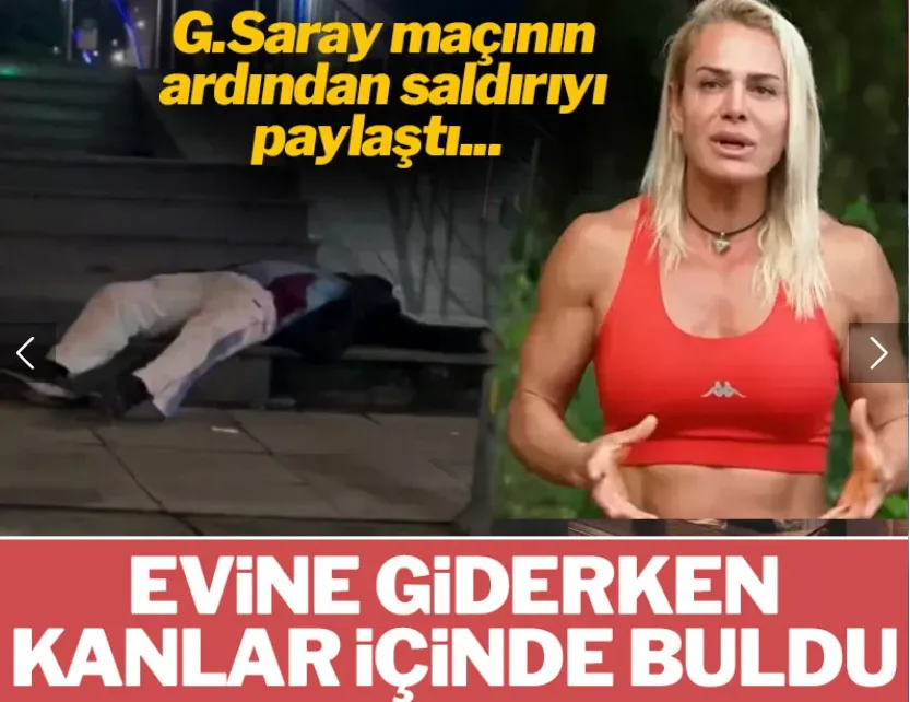 Evine giderken kanlar içinde buldu! Galatasaray maçı sonrası...