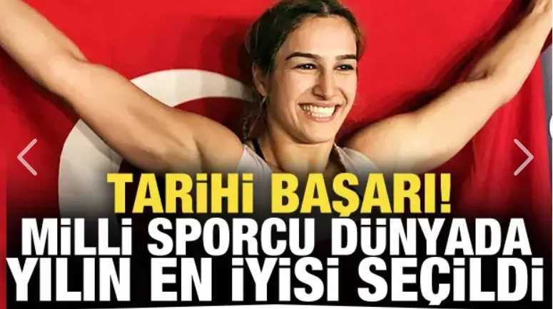 Buse Tosun Çavuşoğlu, dünyada yılın kadın güreşçisi seçildi