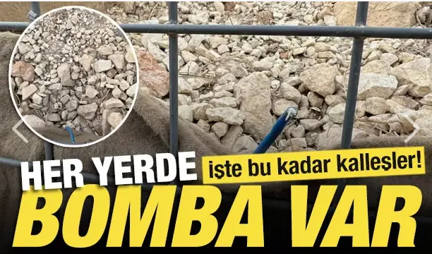 Terör örgütünden hain tuzak! Sivillerin olduğu bölgeyi bombayla doldurmuşlar