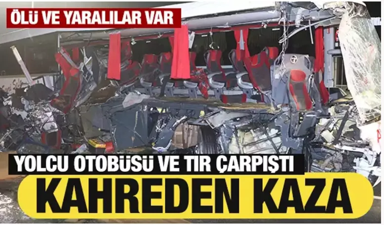 Kahreden Kaza Ölü Ve Yaralılar Var