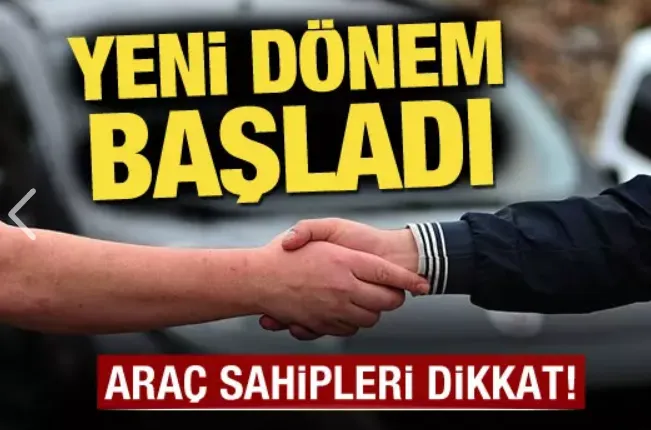 Araç satış, devir ve tescil yönetmeliğinde değişiklik yapıldı