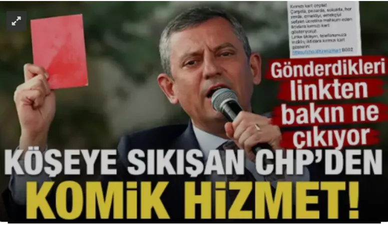 Birde böyle deneyin..CHP