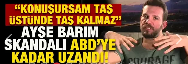 Konuşursam taş üstünde taş kalmaz