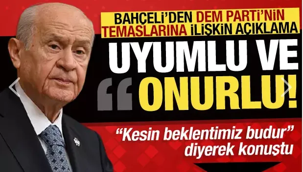 Devlet Bahçeli: PKK