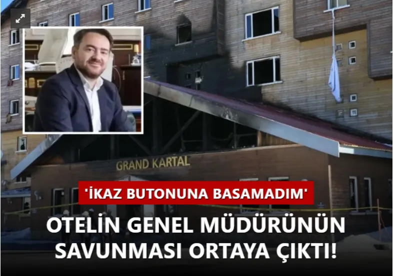 Kartalkaya faciası soruşturmasında Genel Müdür Emir Aras