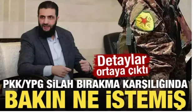 PKK/YPG silah bırakma karşılığında bakın ne istemiş! Detaylar ortaya çıktı