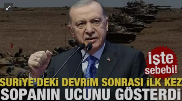 Erdoğan devrimden sonra ilk kez sopanın ucunu gösterdi!