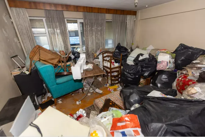 Eve giren ekipler şoke oldu                    