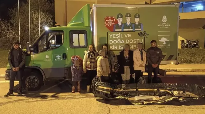 İBB aracı insan kaçakçılığında kullanıldı! 1 kişi tutuklandı...
