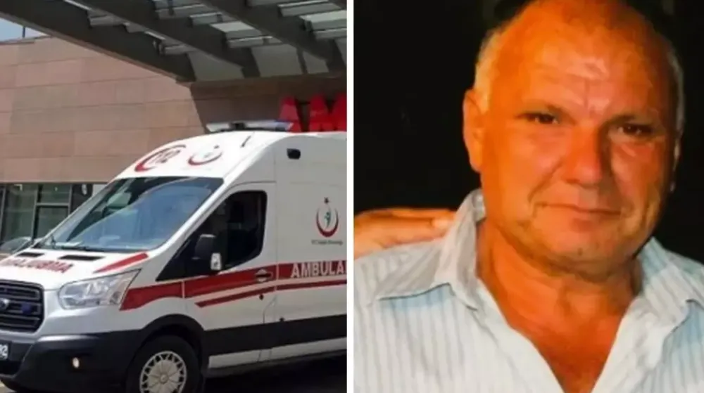 Cenaze töreninde fenalaşan yaşlı adam hayatını kaybetti