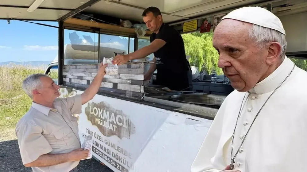 İznik’te Papa