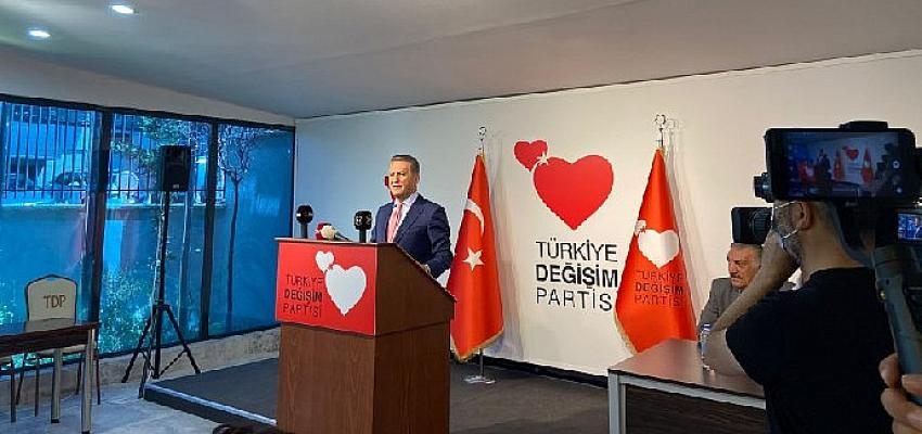 Türkiye Degisim Partisi Genel Baskani Mustafa Sarigül, Ankara