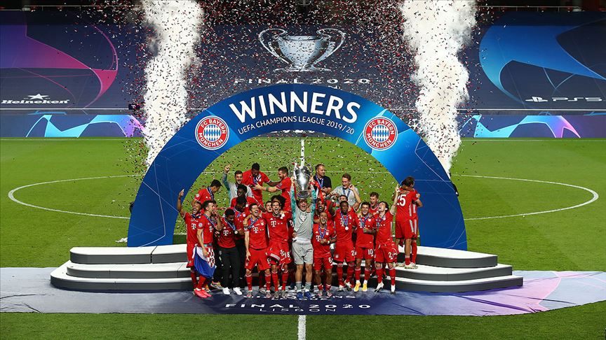 Sampiyonlar Ligi kupasi 6. kez Bayern Münih