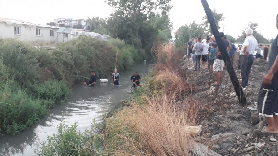 Babasinin yanindan bir anda kaybolan 2 yasindaki Ecrin, derede araniyor