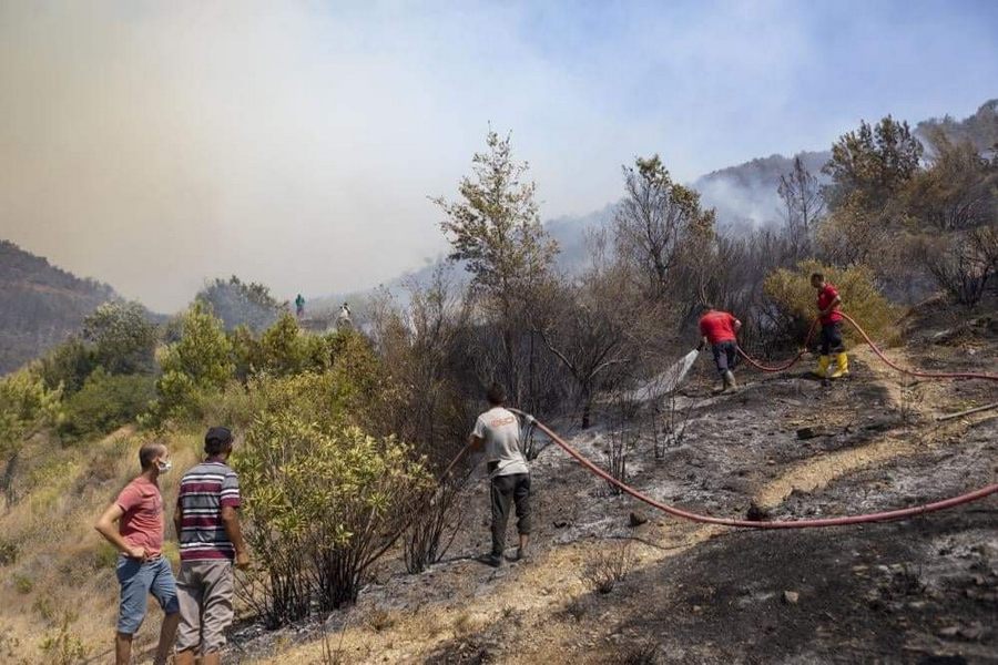 SON DAKIKA!  HASANCIK’TA YANGIN DEVAM EDIYOR.