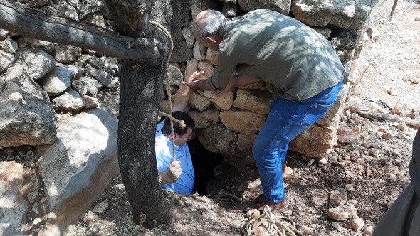 Fosseptik çukuru kazarken tesadüfen buldular! 80 metre uzunlugunda