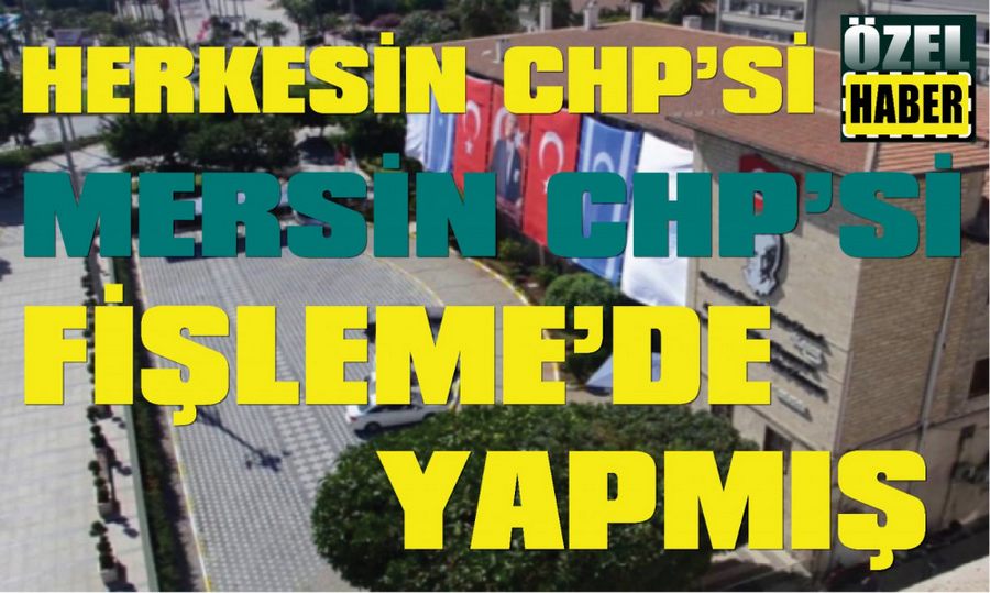 CHP’li Belediyeden Fisleme Dosyalari