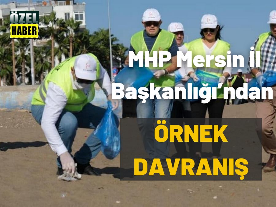 MHP Mersin Il Baskanligi’ndan Farkindalik Uyandiracak Hareket