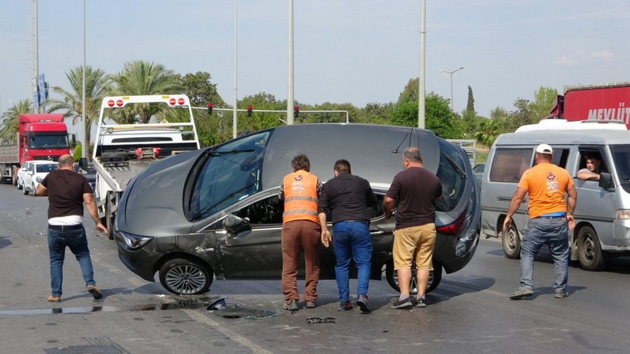 Antalya’da Feci Kaza