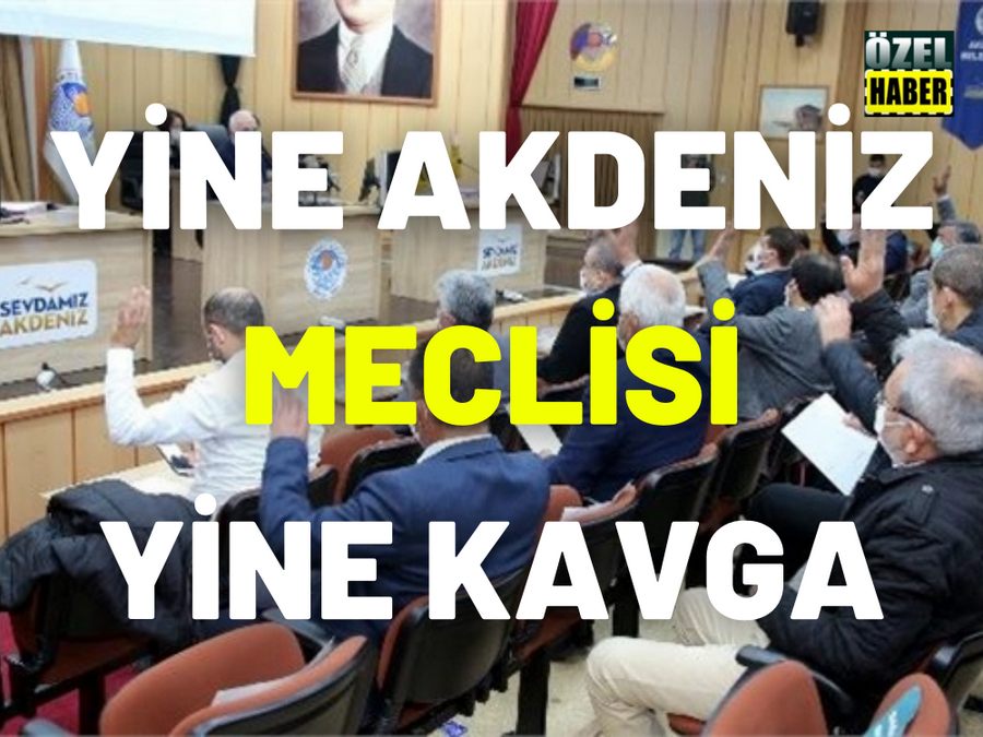 Akdeniz Belediye Meclisi’nde Bölücülük Gerginligi