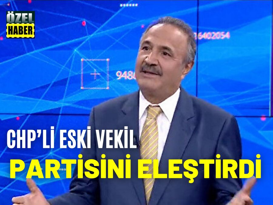 CHP’li Eski Vekilden Partisine Elestiri