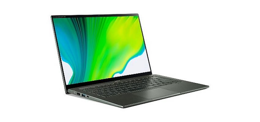 Acer Swift’in hizli sarj destekli, yüksek kapasiteli pili ile isten ve eglenceden ödün vermeyin