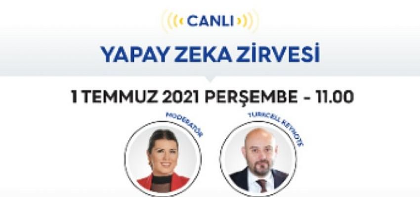 Turkcell ana sponsorlugunda gerçeklesecek olan Yapay Zeka Zirvesi