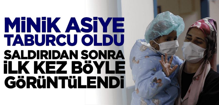 4 yasindaki Asiye Ates, 37. günde taburcu edildi