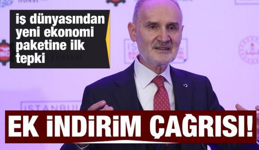 Açiklanan paket sonrasi ITO Baskani Avdagiç yüzde 7