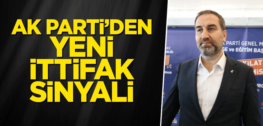 Ak Parti Genel Baskan Yardimcisi yeni ittifak hakkinda konustu!