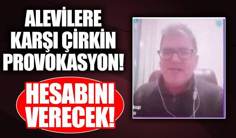 Alevilere karsi çirkin provokasyon!