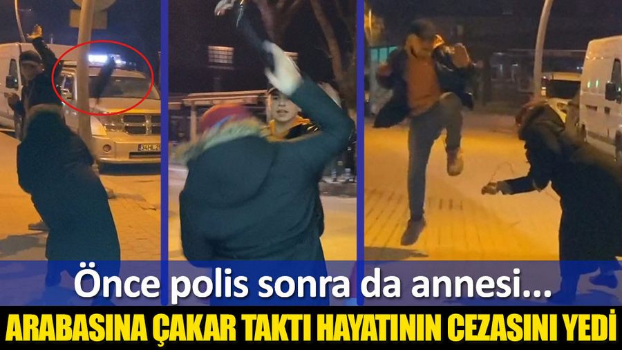 CEZAYI DUYAN ANNE, ÇAKARI BASINDA PARÇALADI