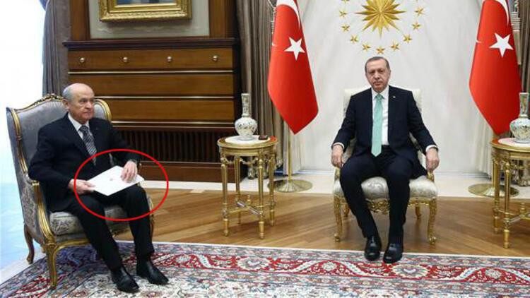 Cumhurbaskani Erdogan, MHP Genel Baskani Devlet Bahçeli ile Bahçeli