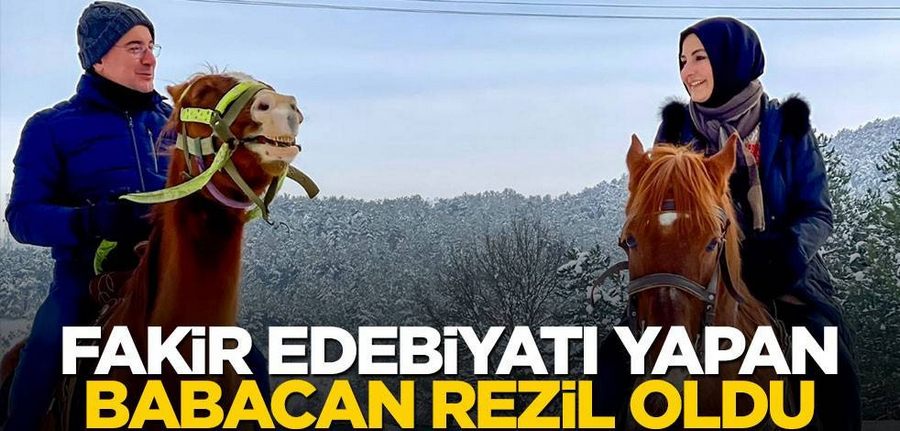 Fakir edebiyati yapan Babacan rezil oldu